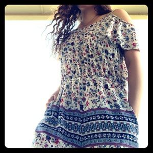 4th of July summer romper!!❤️🤍💙